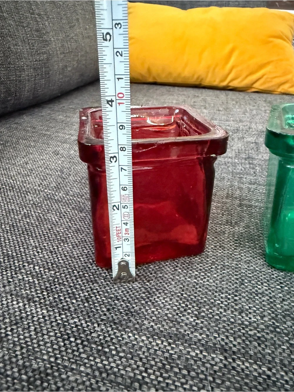 Red and Green Glass Votive Candle Holders - Home Accents Potterybarn